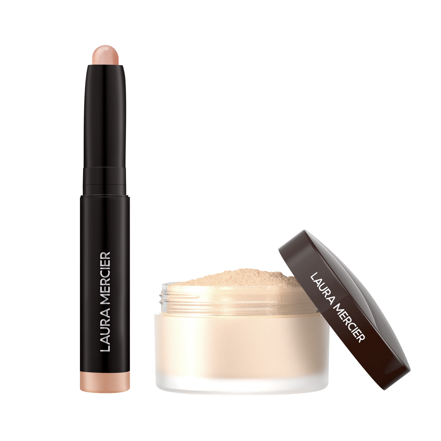 Artistry Icons Translucent Loose Setting Powder and Caviar Stick Eye Shadow in Rosegold Set