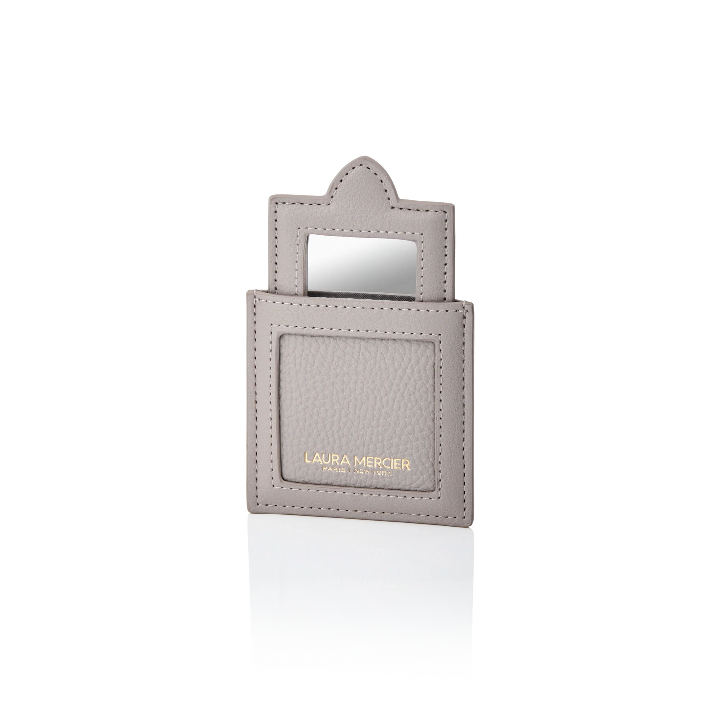 Gray Compact Mirror
