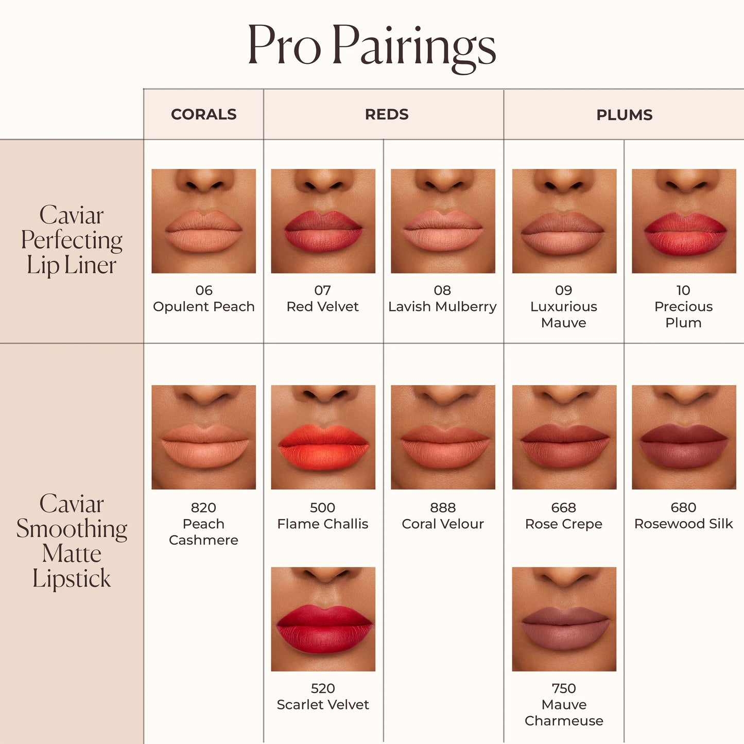 Caviar Smoothing Matte Refillable Lipstick
