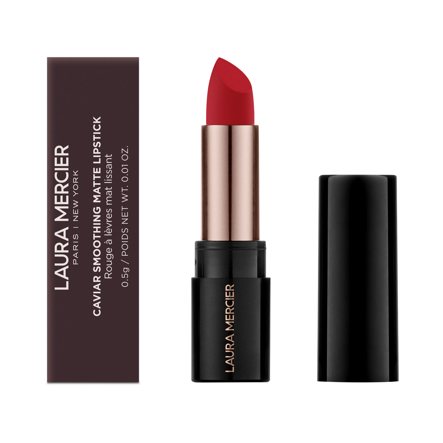 Caviar Smoothing Matte Lipstick Deluxe Sample in Scarlet Velvet