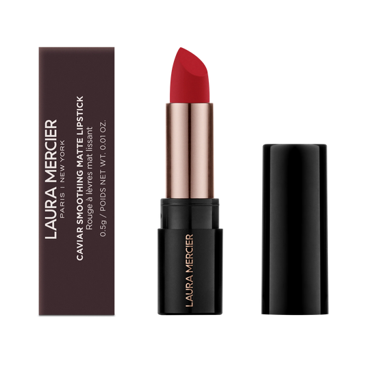 Caviar Smoothing Matte Lipstick Deluxe Sample in Scarlet Velvet