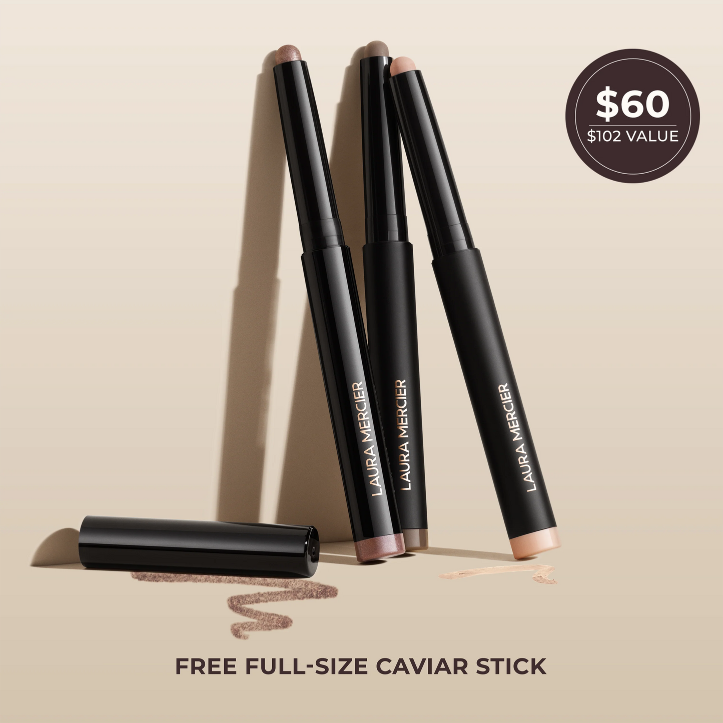 Effortless Eyes Caviar Stick Eye Color Trio