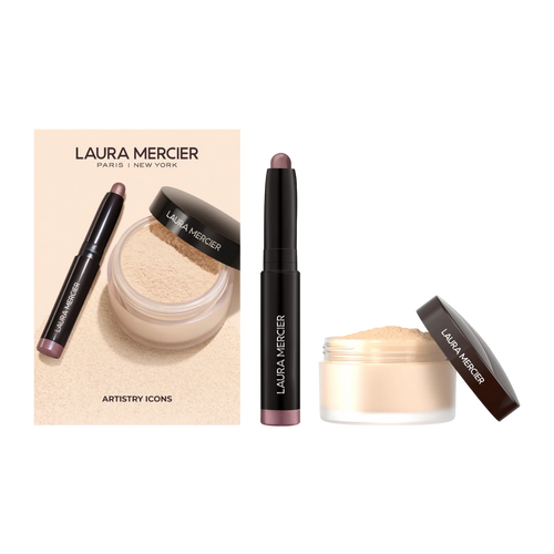 Artistry Icons Translucent Loose Setting Powder and Mini Caviar Stick Eye Shadow Set